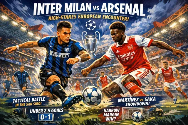 Inter Milan Face Arsenal in a High-Stakes European Encounter Worth Watching